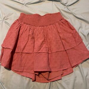 Hollister Ultra High Rise Coral Skirt